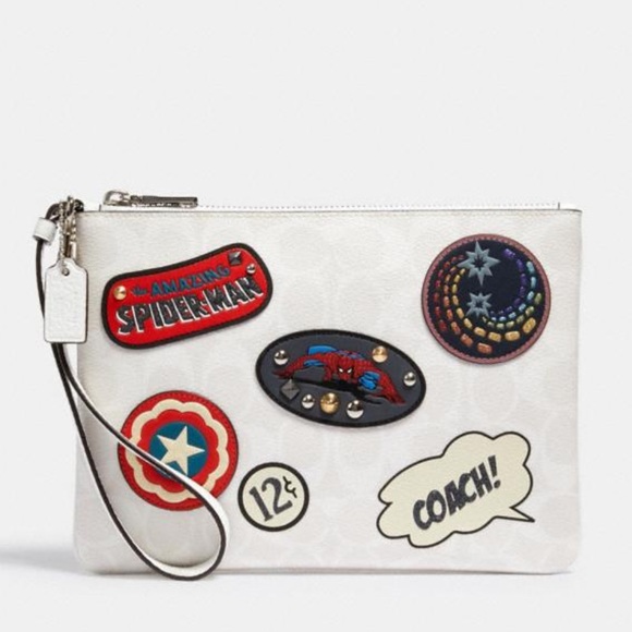 Coach x Marvel Large Gallery Wristlet Wallet - Picture 3 of 13